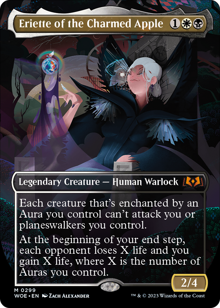 Eriette of the Charmed Apple (Borderless) (299) [Wilds of Eldraine] - Deck Out Gaming