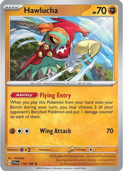 Hawlucha (118) [SV01: Scarlet & Violet Base Set] Reverse Holofoil - Deck Out Gaming