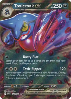 Toxicroak ex - 131/198 (131) [SV01: Scarlet & Violet Base Set] Holofoil - Deck Out Gaming