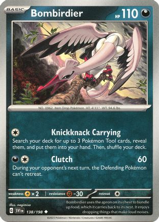 Bombirdier - 138/198 (138) [SV01: Scarlet & Violet Base Set] - Deck Out Gaming