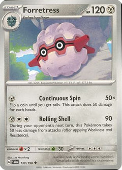 Forretress (139) [SV01: Scarlet & Violet Base Set] - Deck Out Gaming