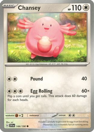Chansey (144) [SV01: Scarlet & Violet Base Set] - Deck Out Gaming