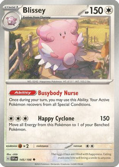 Blissey (145) [SV01: Scarlet & Violet Base Set] - Deck Out Gaming
