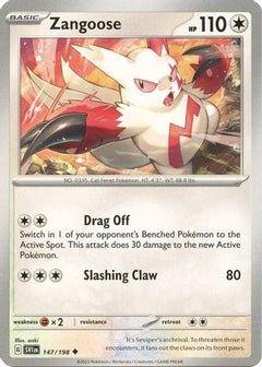 Zangoose - 147/198 (147) [SV01: Scarlet & Violet Base Set] - Deck Out Gaming