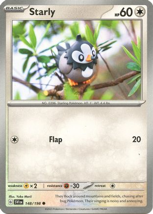 Starly - 148/198 (148) [SV01: Scarlet & Violet Base Set] - Deck Out Gaming