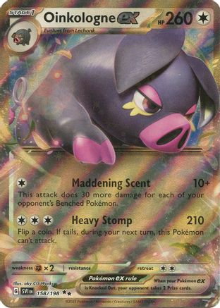 Oinkologne ex - 158/198 (158) [SV01: Scarlet & Violet Base Set] Holofoil - Deck Out Gaming