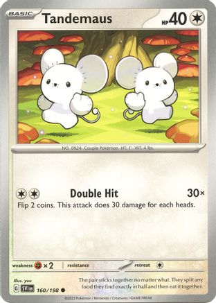 Tandemaus - 160/198 (160) [SV01: Scarlet & Violet Base Set] - Deck Out Gaming
