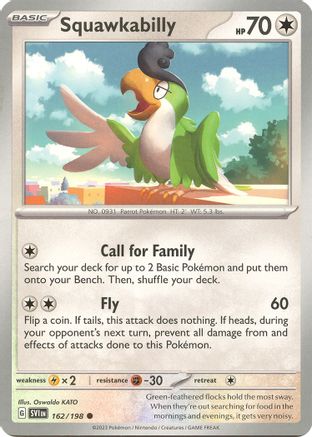Squawkabilly (162) [SV01: Scarlet & Violet Base Set] - Deck Out Gaming
