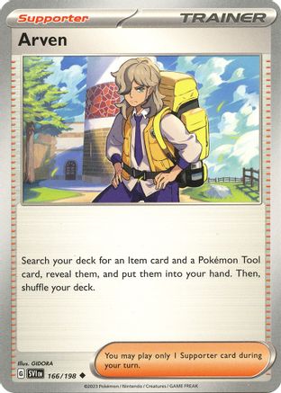 Arven - 166/198 (166) [SV01: Scarlet & Violet Base Set] - Deck Out Gaming