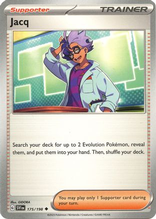 Jacq - 175/198 (175) [SV01: Scarlet & Violet Base Set] - Deck Out Gaming