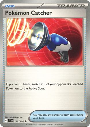 Pokemon Catcher (187) [SV01: Scarlet & Violet Base Set] - Deck Out Gaming