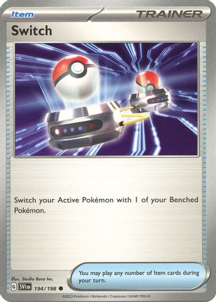 Switch (194) [SV01: Scarlet & Violet Base Set] - Deck Out Gaming