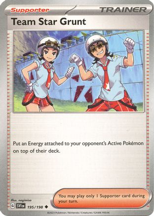 Team Star Grunt - 195/198 (195) [SV01: Scarlet & Violet Base Set] - Deck Out Gaming