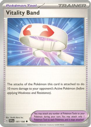 Vitality Band (197) [SV01: Scarlet & Violet Base Set] - Deck Out Gaming