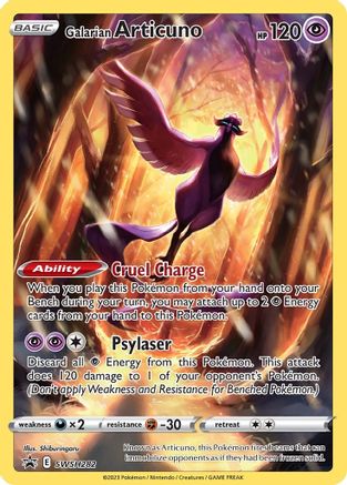 Galarian Articuno - SWSH282 (SWSH282) [SWSH: Sword & Shield Promo Cards] Holofoil - Deck Out Gaming