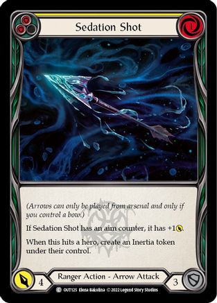 Sedation Shot (Yellow) (OUT125) [Outsiders] - Deck Out Gaming