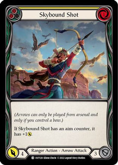 Skybound Shot (Yellow) (OUT128) [Outsiders] Rainbow Foil - Deck Out Gaming