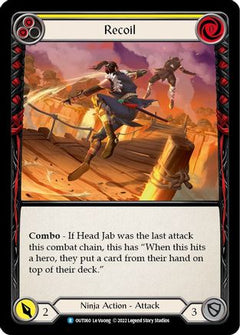 Recoil (Yellow) (OUT060) [Outsiders] - Deck Out Gaming