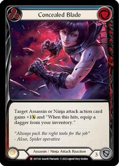 Concealed Blade (OUT143) [Outsiders] - Deck Out Gaming