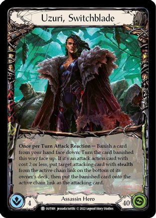Uzuri, Switchblade (OUT001) [Outsiders] - Deck Out Gaming