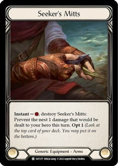 Seeker's Mitts (OUT177) [Outsiders] Rainbow Foil - Deck Out Gaming
