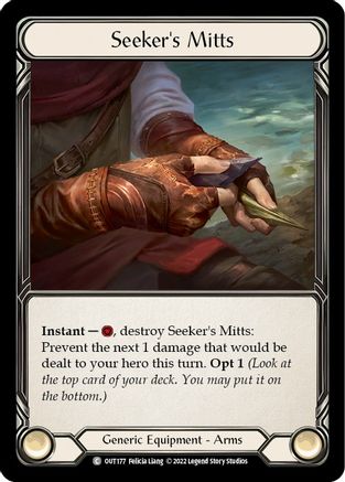 Seeker's Mitts (OUT177) [Outsiders] - Deck Out Gaming