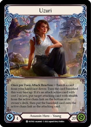 Uzuri (OUT002) [Outsiders] - Deck Out Gaming
