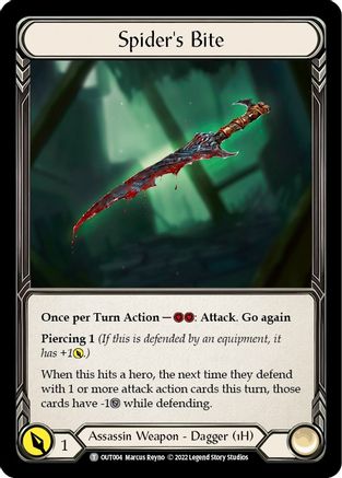Spider's Bite (OUT004) [Outsiders] - Deck Out Gaming