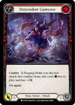 Descendent Gustwave (Red) (OUT074) [Outsiders] - Deck Out Gaming