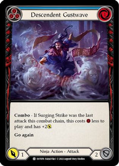 Descendent Gustwave (Blue) (OUT076) [Outsiders] - Deck Out Gaming
