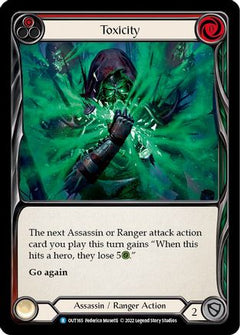 Toxicity (Red) (OUT165) [Outsiders] - Deck Out Gaming