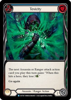 Toxicity (Blue) (OUT167) [Outsiders] - Deck Out Gaming