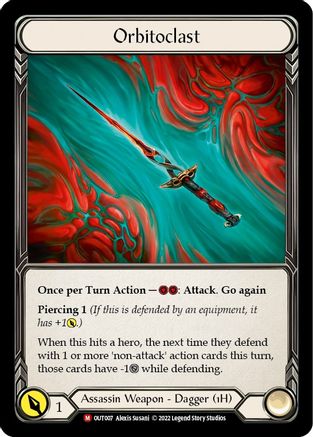 Orbitoclast (OUT007) [Outsiders] Rainbow Foil - Deck Out Gaming