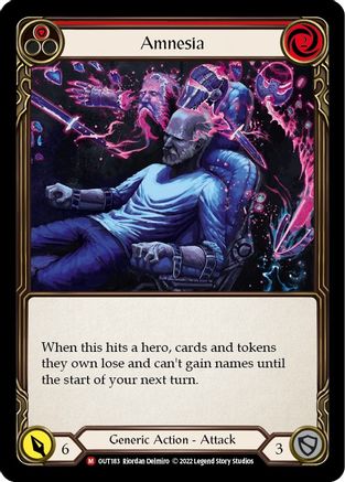 Amnesia (OUT183) [Outsiders] - Deck Out Gaming