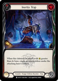 Inertia Trap (Red) (OUT173) [Outsiders] Rainbow Foil - Deck Out Gaming