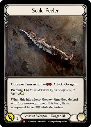 Scale Peeler (OUT009) [Outsiders] - Deck Out Gaming