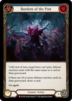 Burdens of the Past (OUT187) [Outsiders] - Deck Out Gaming