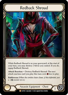 Redback Shroud (OUT011) [Outsiders] Cold Foil - Deck Out Gaming