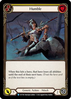 Humble (Yellow) (OUT190) [Outsiders] - Deck Out Gaming