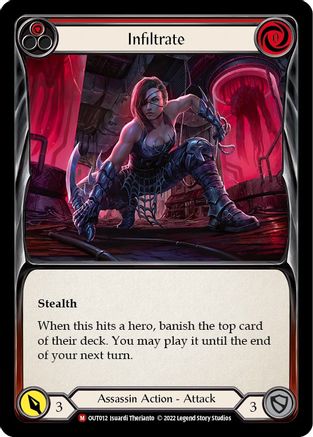 Infiltrate (OUT012) [Outsiders] - Deck Out Gaming