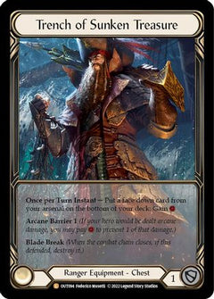 Trench of Sunken Treasure (Extended Art) (OUT094) [Outsiders] Cold Foil - Deck Out Gaming