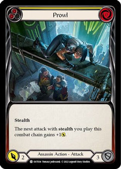 Prowl (Yellow) (OUT034) [Outsiders] Rainbow Foil - Deck Out Gaming
