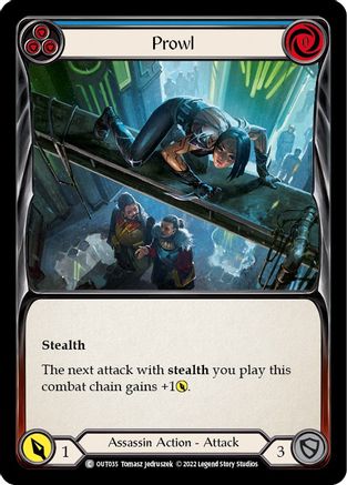 Prowl (Blue) (OUT035) [Outsiders] - Deck Out Gaming