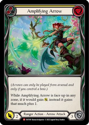 Amplifying Arrow (OUT100) [Outsiders] - Deck Out Gaming