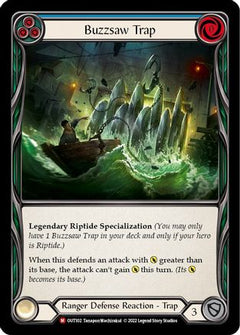 Buzzsaw Trap (OUT102) [Outsiders] Rainbow Foil - Deck Out Gaming