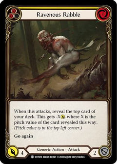 Ravenous Rabble (Yellow) (OUT214) [Outsiders] - Deck Out Gaming