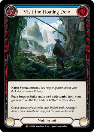 Visit the Floating Dojo (OUT055) [Outsiders] - Deck Out Gaming