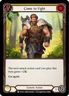 Come to Fight (Yellow) (OUT223) [Outsiders] - Deck Out Gaming