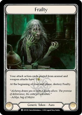 Frailty (OUT235) [Outsiders] - Deck Out Gaming