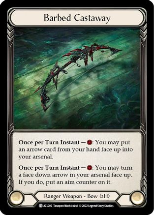 Barbed Castaway (AZL002) [Blitz Deck: Outsiders - Azalea] - Deck Out Gaming
